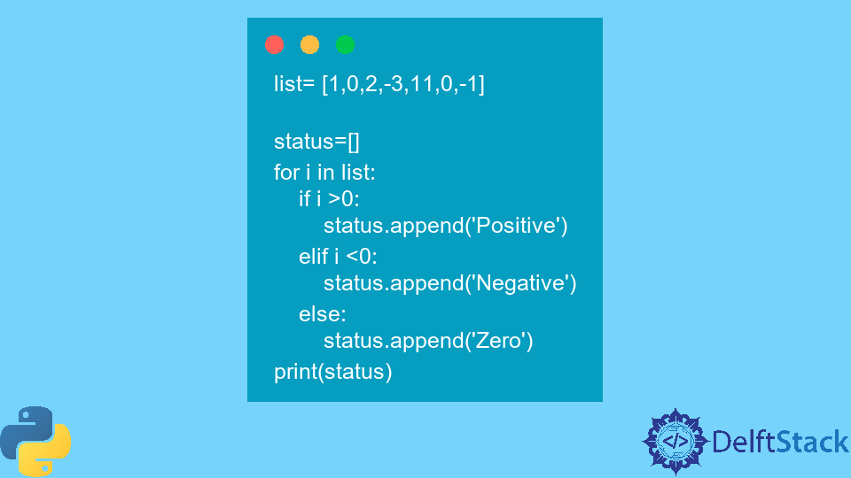 Use If Elif Else In List Comprehension In Python Delft Stack   Ag Feature Image   List Comprehension Python If Elif Else 